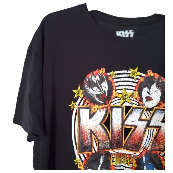 KISS 2021 End of the Road Tour Tee L | European Leg Concert Shirt - Picture 2 of 9